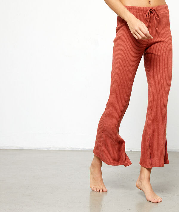 Pantalon fluide bas évasé Pantalon fluide bas évasé