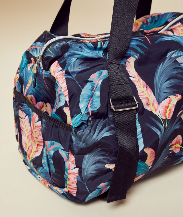 Sac de sport multicolore.