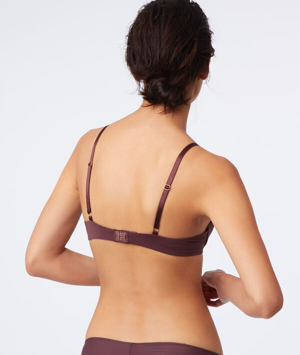Soutien-gorge N°2 - Push-up plongeant en microfibre Soutien-gorge N°2 - Push-up plongeant en microfibre