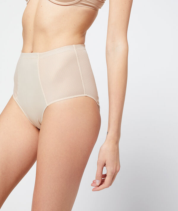 Culotte taille haute niveau 1 : silhouette sculptée peau.