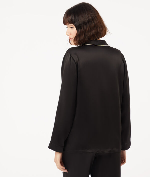 Chemise de pyjama en soie Chemise de pyjama en soie;${refinementColor}