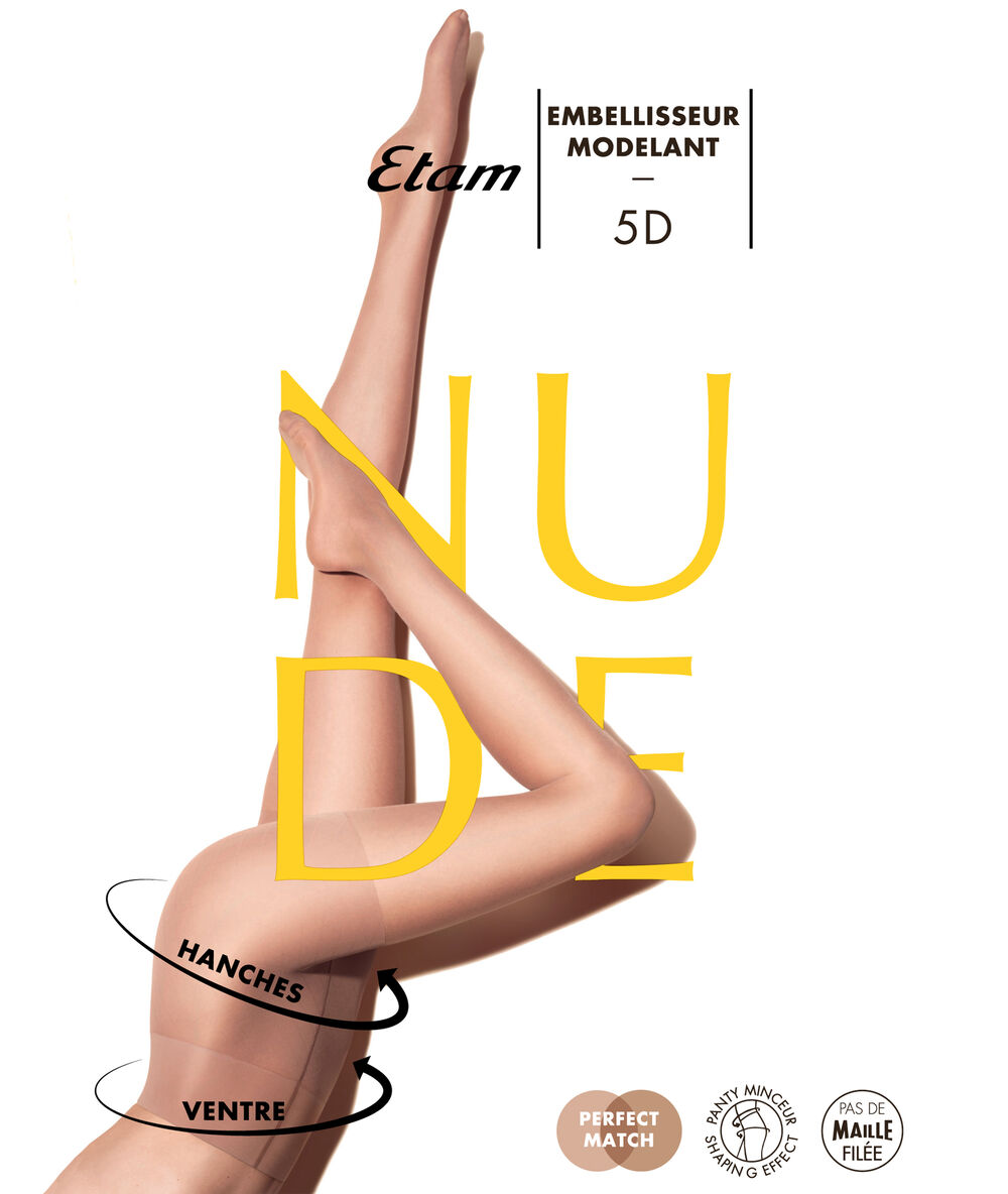 Collants modelants voile, 5d dune.
