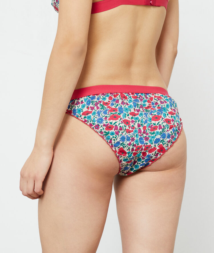 Culotte bloomer en coton "à la folie" violet.