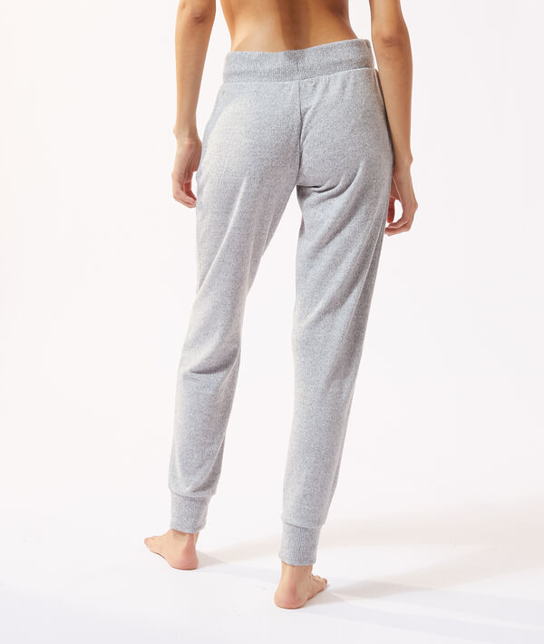 Pantalon loungewear à lacet Pantalon loungewear à lacet;${refinementColor}