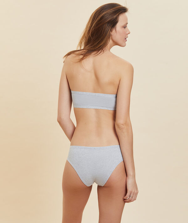 Bandeau sans armatures en coton bio extensible Bandeau sans armatures en coton bio extensible;${refinementColor}