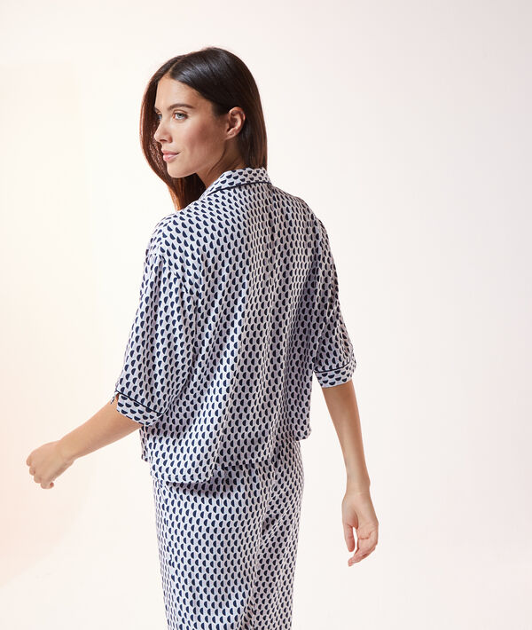 Chemise de pyjama imprimé Chemise de pyjama imprimé;${refinementColor}