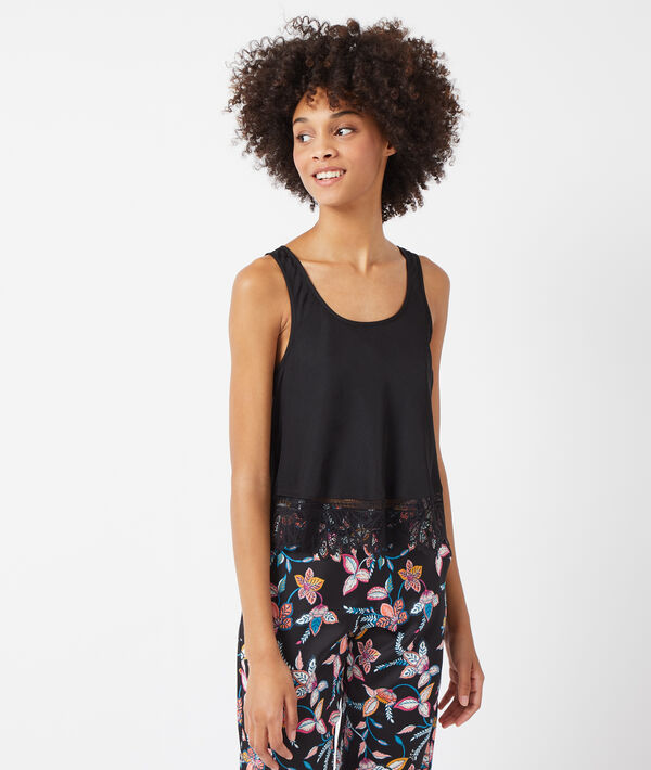 Débardeur bas dentelle Débardeur bas dentelle;${refinementColor}