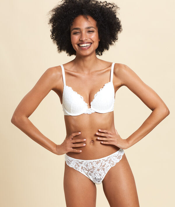 Tanga en dentelle Tanga en dentelle;${refinementColor}
