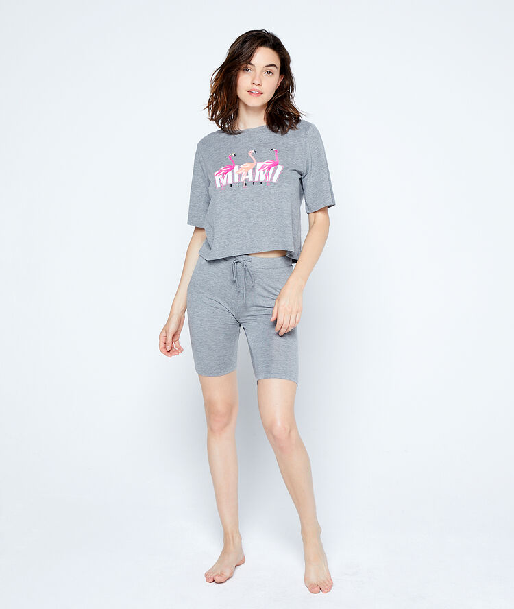 Short long "florida" gris.