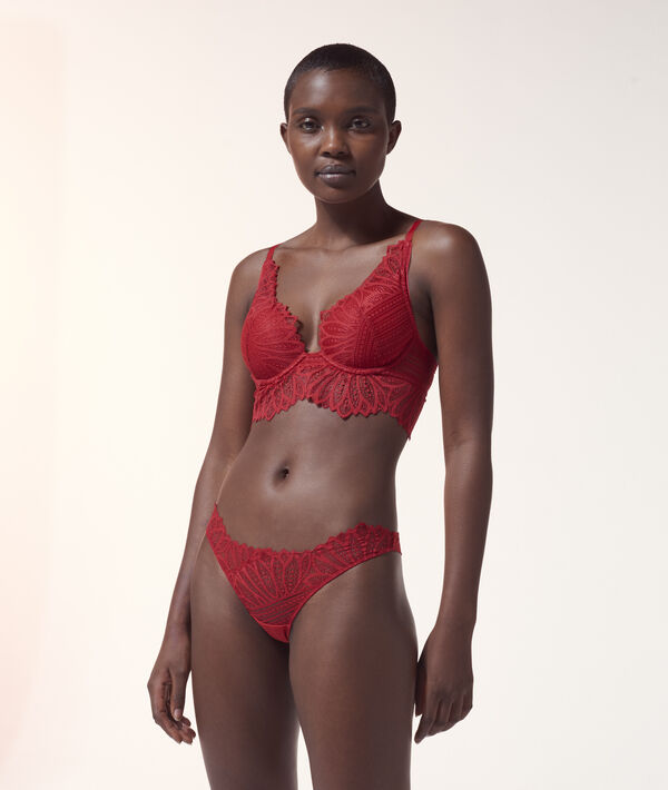 Tanga en dentelle Tanga en dentelle;${refinementColor}