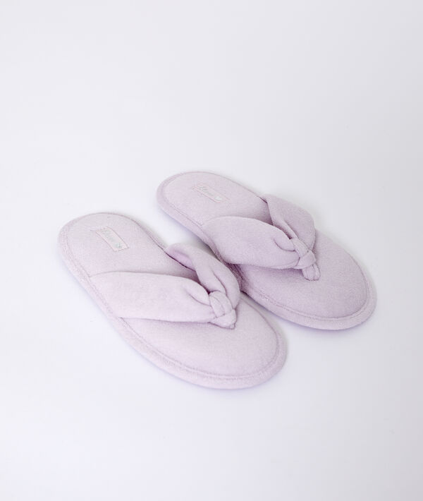Tongs éponges - SOLECITO - 36/37 - Violet - Femme - Etam