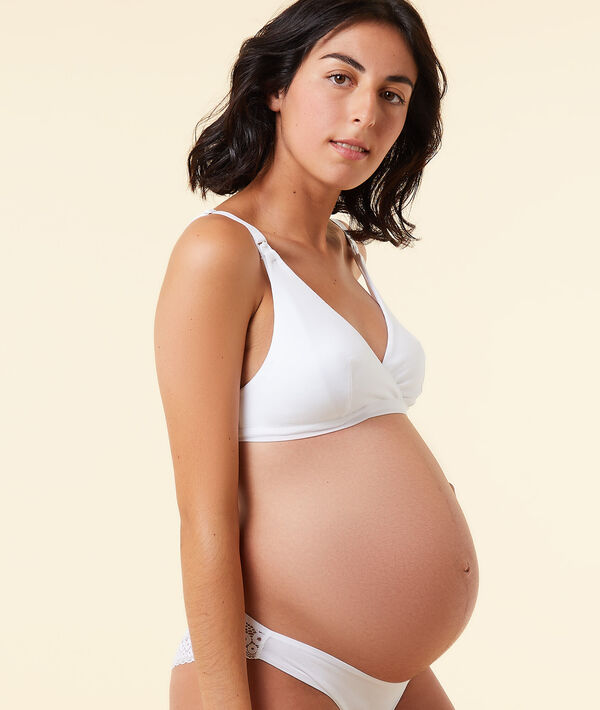 Brassière en coton biologique Brassière en coton biologique;${refinementColor}