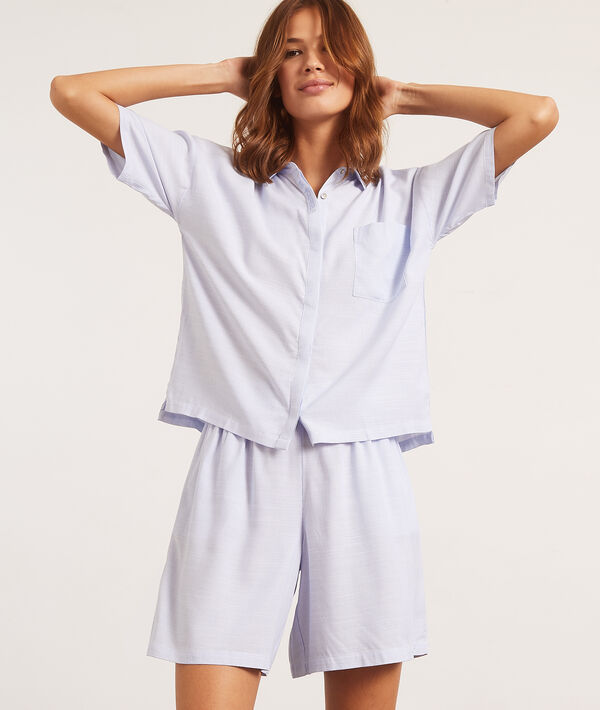 Chemise de pyjama manches courtes Chemise de pyjama manches courtes;${refinementColor}