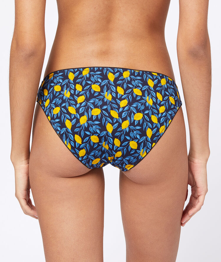 Lot de 4 culottes en coton marine.