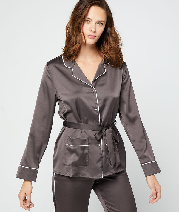Chemise de pyjama satinée Chemise de pyjama satinée