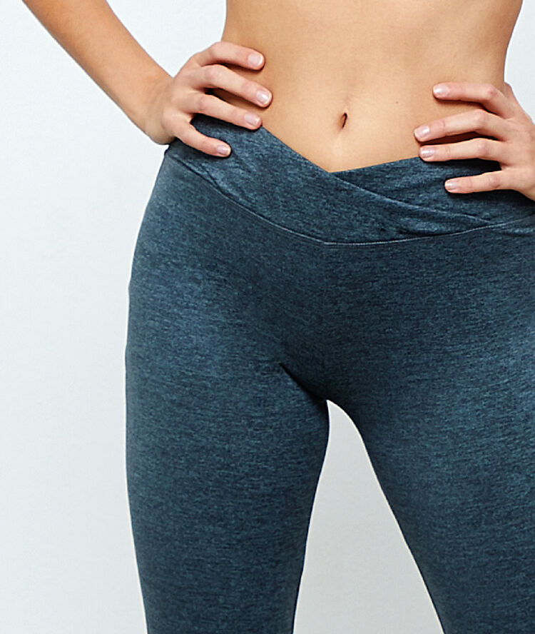 Legging court vert.
