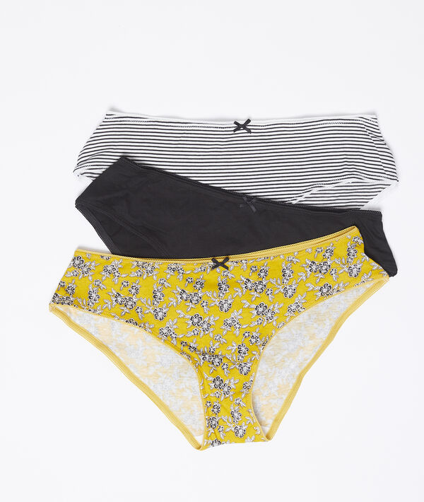 Lot de 3 shortys en coton Lot de 3 shortys en coton