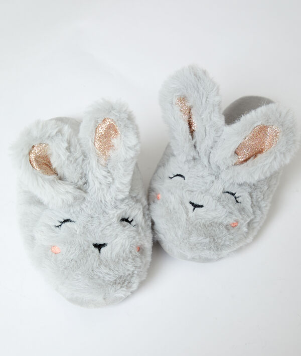 Mules 3D lapin Mules 3D lapin;${refinementColor}