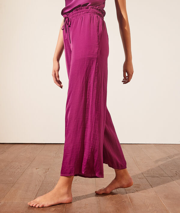 Pantalon de pyjama évasé Pantalon de pyjama évasé;${refinementColor}