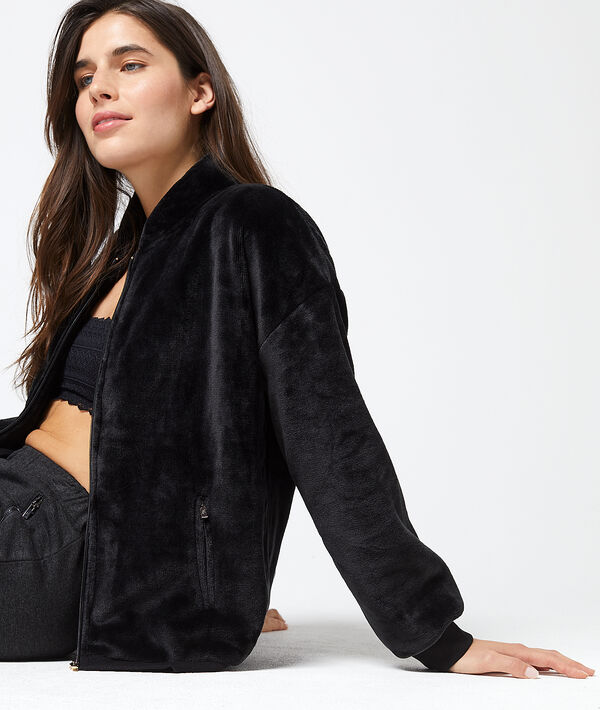 Veste homewear épaisse ultra douce Veste homewear épaisse ultra douce