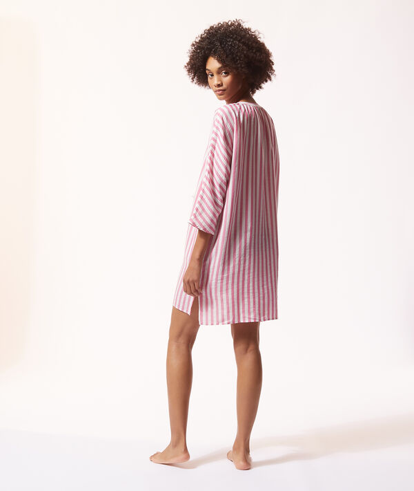 Chemise de nuit à pompoms Chemise de nuit à pompoms;${refinementColor}