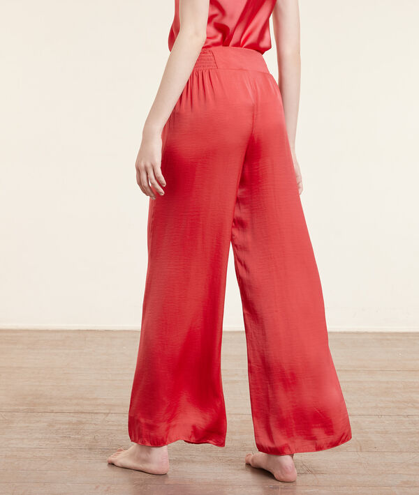 Pantalon de pyjama satiné Pantalon de pyjama satiné;${refinementColor}