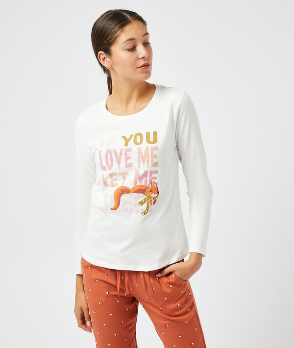 T-shirt "If you love me let me sleep" T-shirt "If you love me let me sleep";${refinementColor}