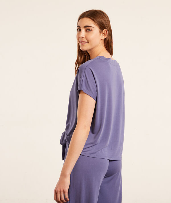 Top manches courtes col V Top manches courtes col V;${refinementColor}