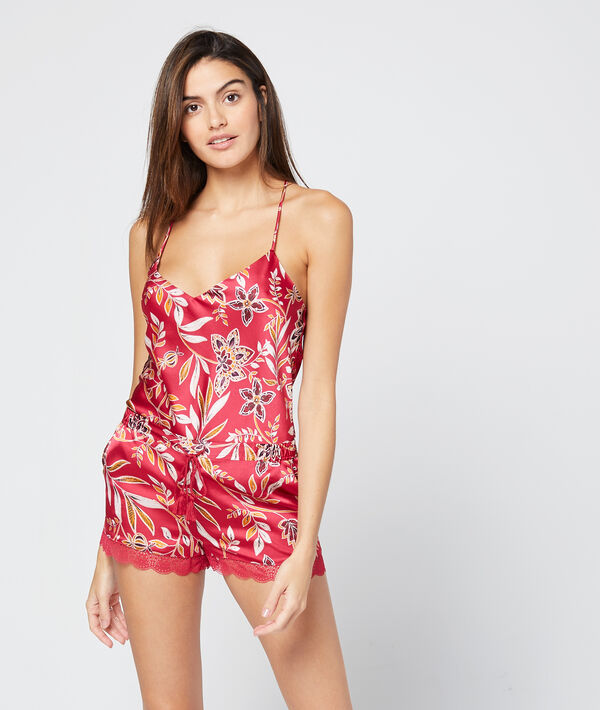 Short satin imprimé Short satin imprimé