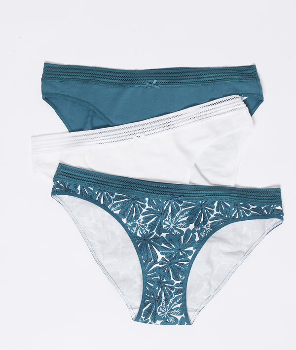 Lot de 3 culottes en coton Lot de 3 culottes en coton