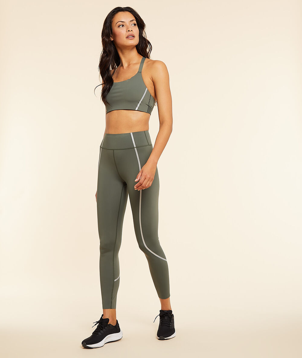 Legging de training kaki.