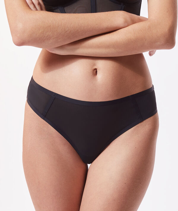 Tanga en tulle Tanga en tulle;${refinementColor}