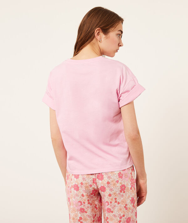 Top manches courtes "Pink Club" Top manches courtes "Pink Club";${refinementColor}