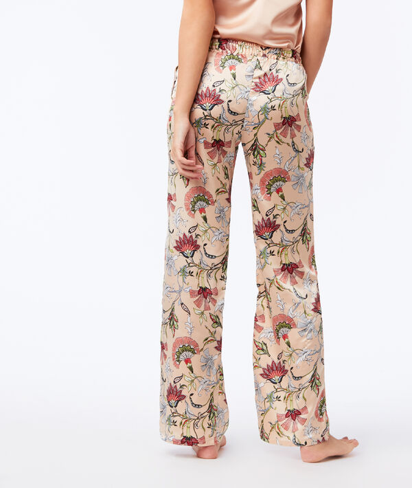 Pantalon large satiné Pantalon large satiné