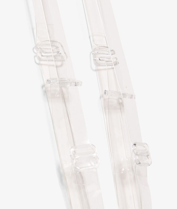 Bretelles amovibles transparentes transparent.