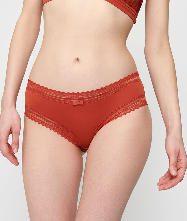 Shorty en microfibre Shorty en microfibre;${refinementColor}