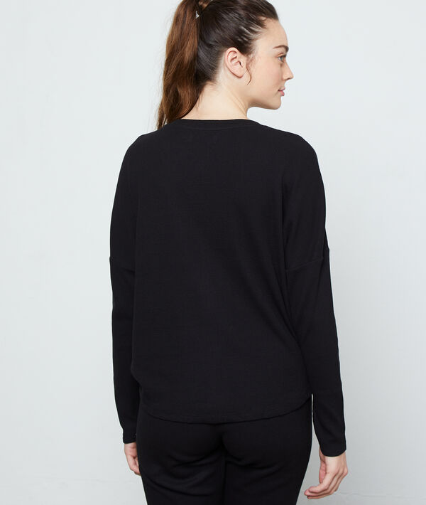 Top manches longues en coton Top manches longues en coton