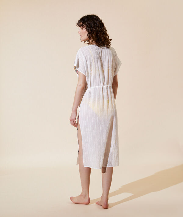 Robe longue brodée Robe longue brodée;${refinementColor}