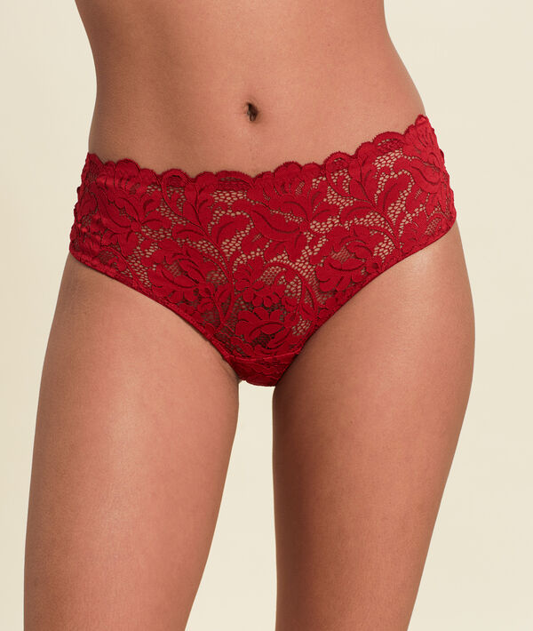 Shorty en dentelle Shorty en dentelle;${refinementColor}