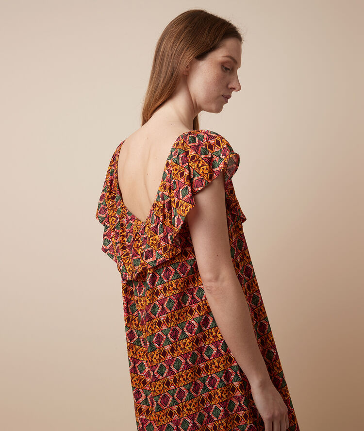 Robe de plage imprimée MULTICOLORE ETAM