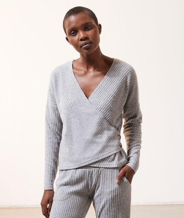 Top cache-cœur loungewear Top cache-cœur loungewear;${refinementColor}