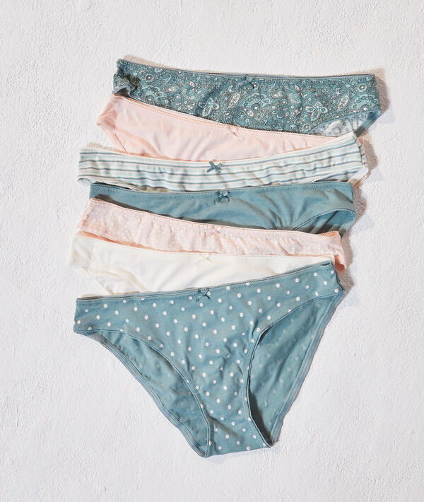Lot de 7 slips Lot de 7 slips;${refinementColor}