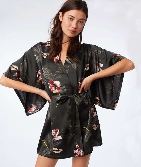 Déshabillé imprimé floral Déshabillé imprimé floral