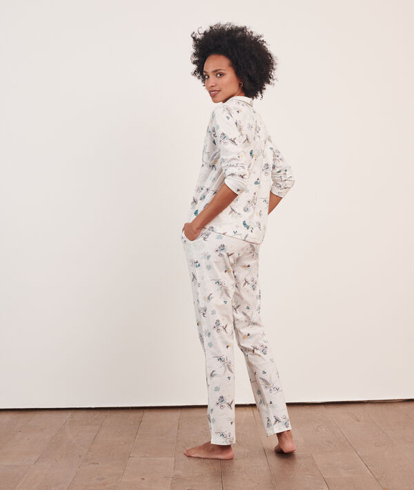 Chemise de pyjama imprimé fleuri Chemise de pyjama imprimé fleuri;${refinementColor}