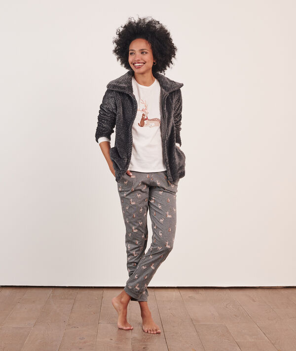 Pyjama 3 pièces, veste polaire Pyjama 3 pièces, veste polaire;${refinementColor}