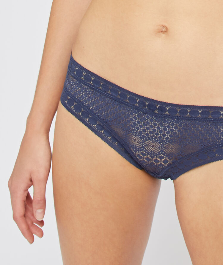 Hipster en dentelle anthracite.