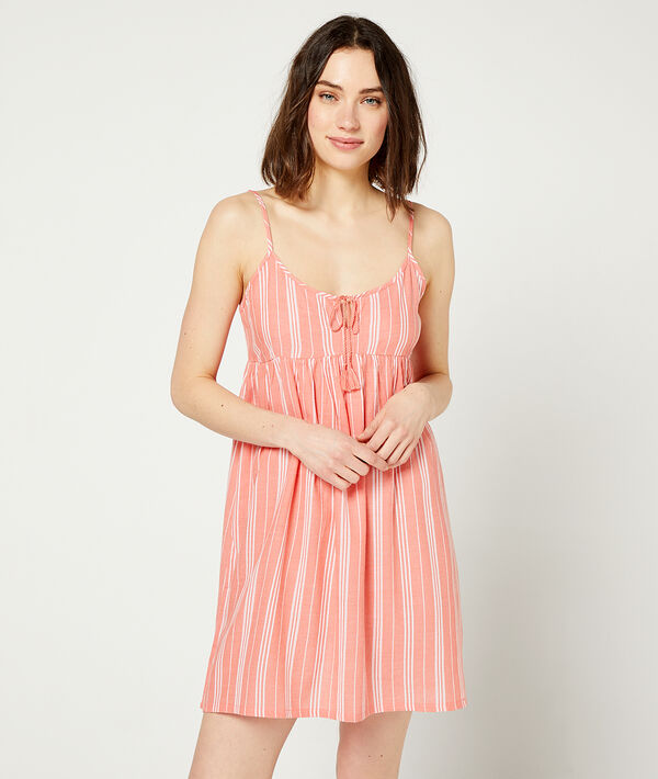 Nuisette rayée Nuisette rayée;${refinementColor}
