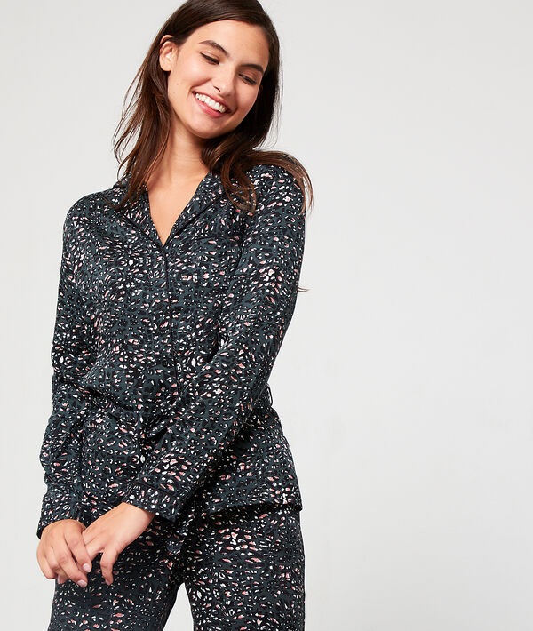 Chemise de pyjama à nouer Chemise de pyjama à nouer