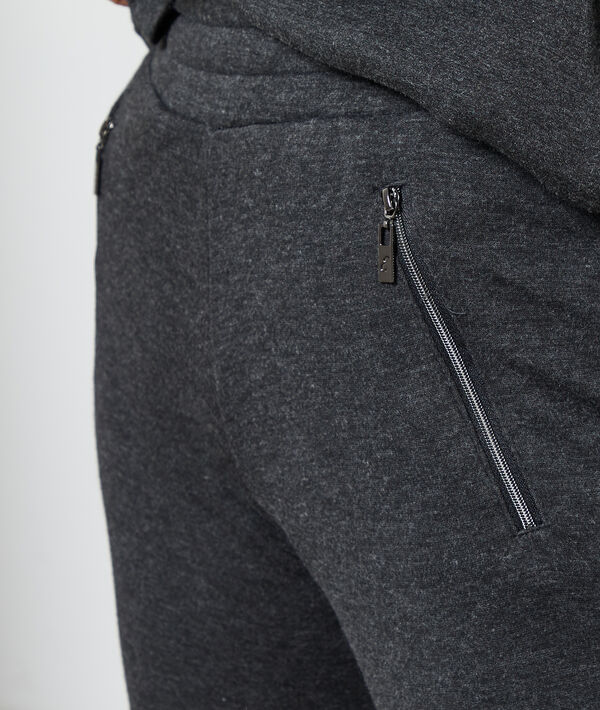 Pantalon loungewear anthracite.