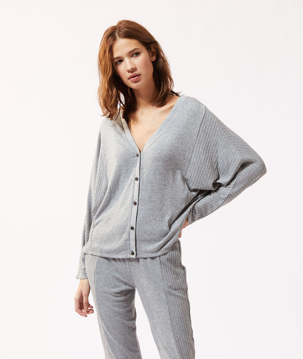Top manches longues boutonné Top manches longues boutonné;${refinementColor}